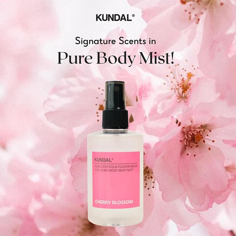 Kundal Rosa Centifolia Flower Water Pure Moist Body Mist