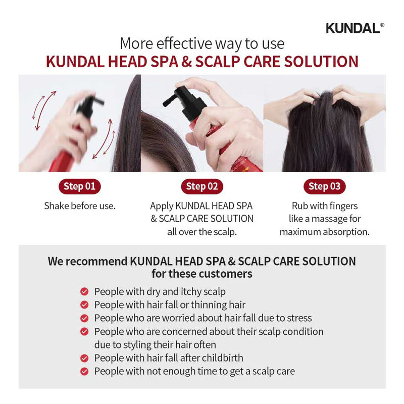 KUNDAL Head Spa & Scalp Care+ Scalp Tonic