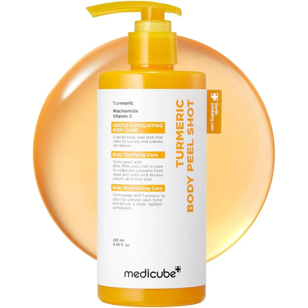 Medicube Kojic Acid Turmeric Body Peel Shot