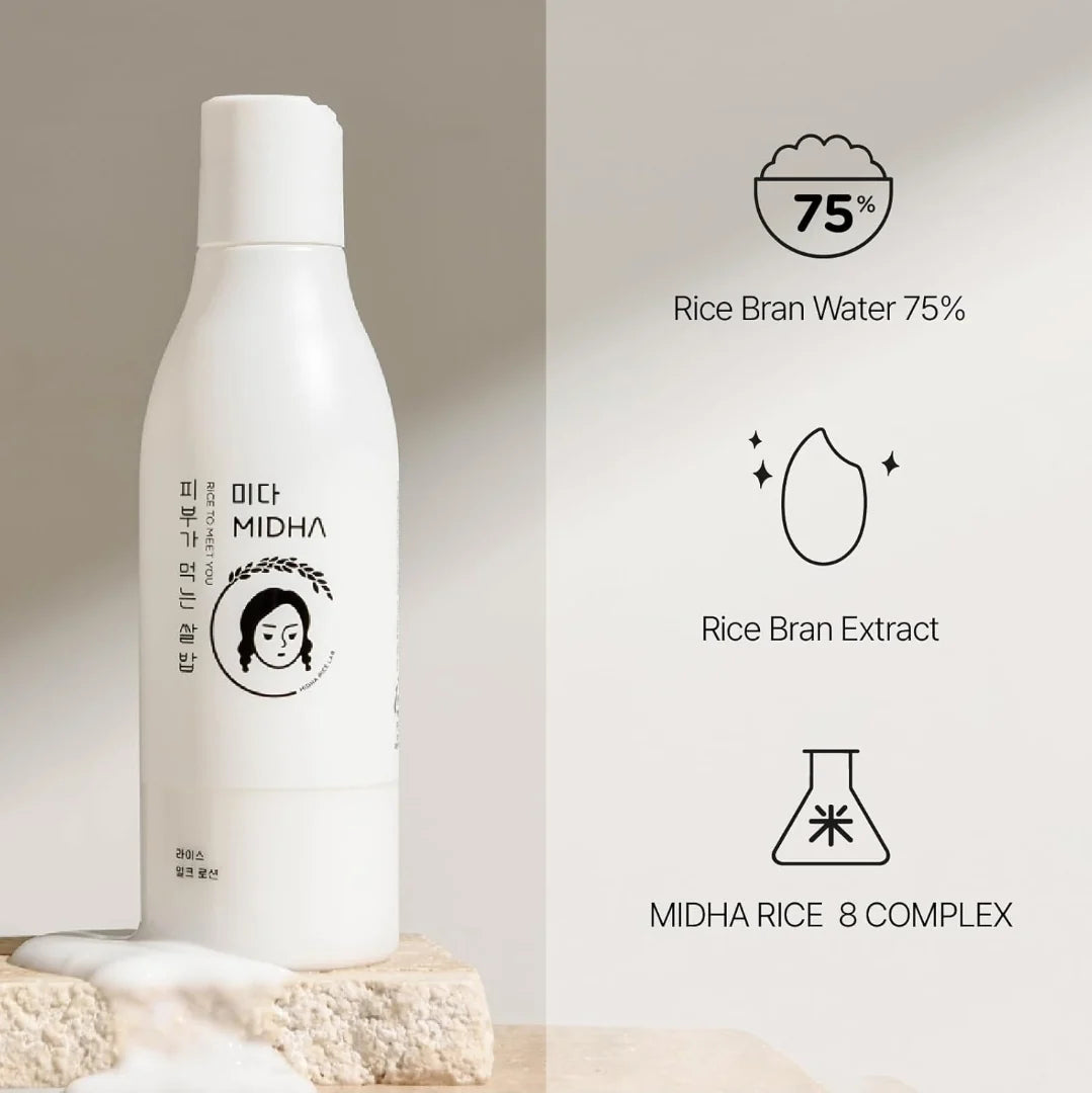 MIDHA Rice Milk Lotion