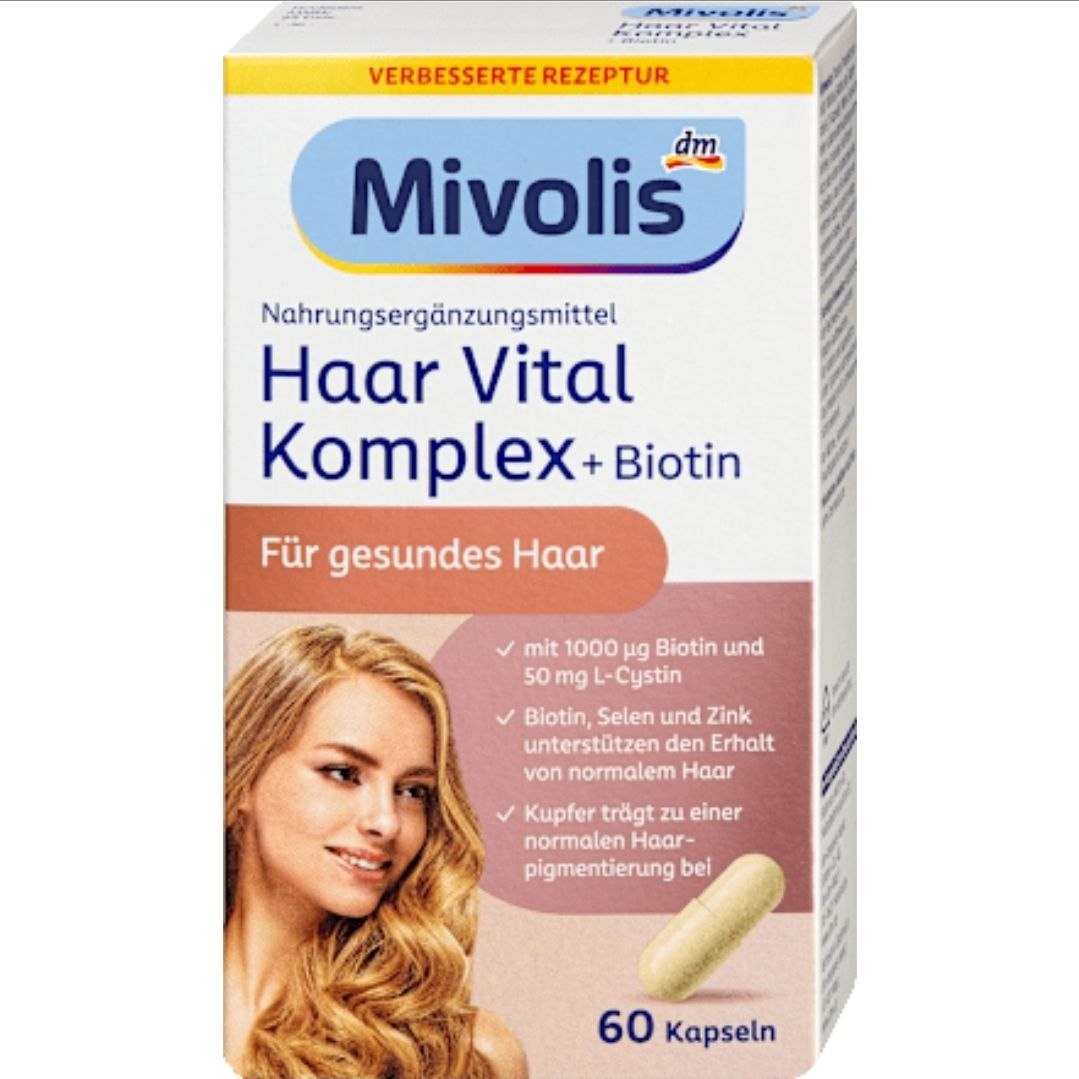 Mivolis Hair Vital Complex + Biotin Capsules