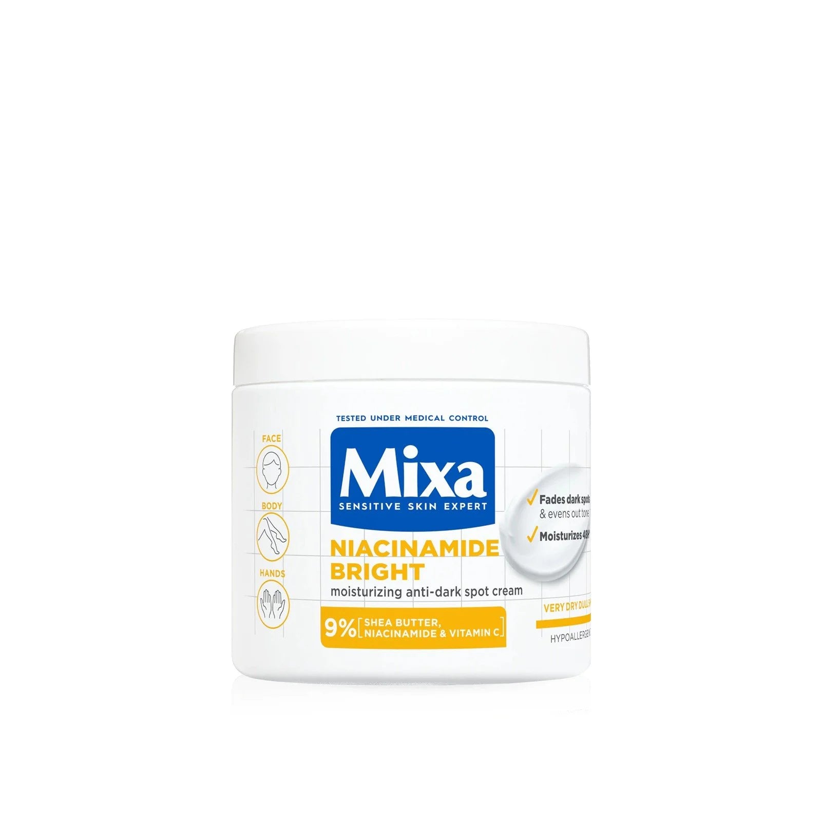 Mixa Niacinamide Bright Moisturizing Anti-Dark Spot Cream