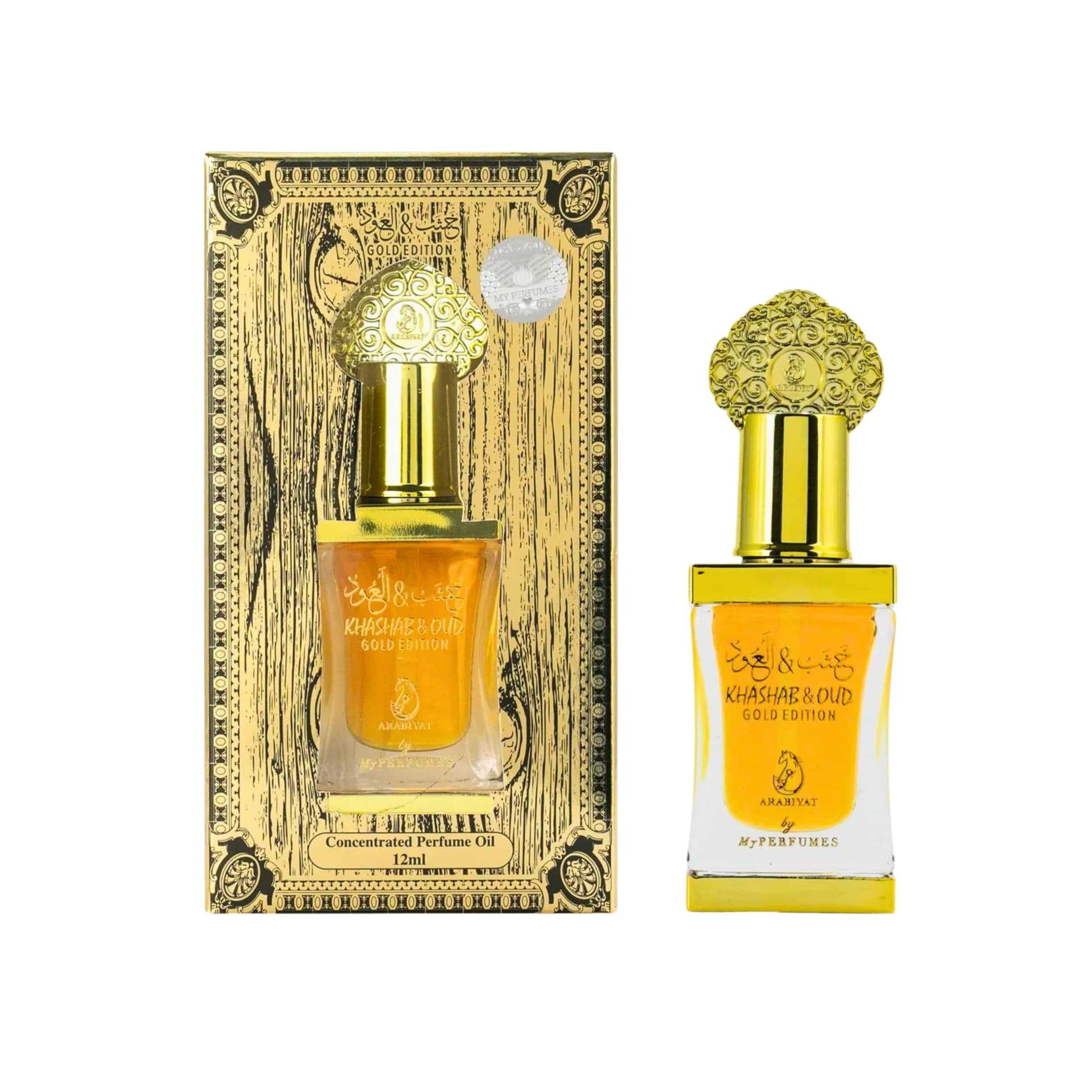 Khashab Oud Gold Concentrated Perfume Oil Arabiyat