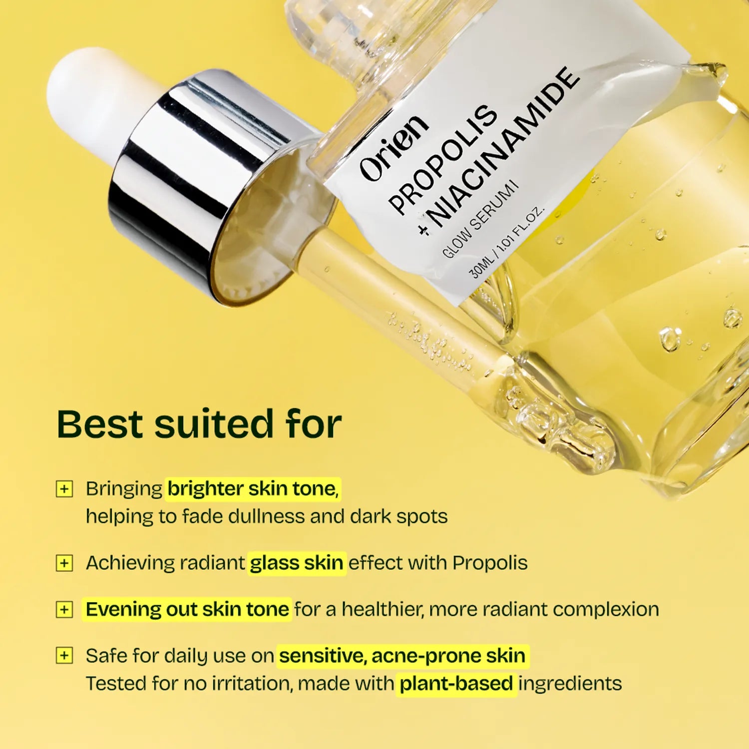 Orien Propolis Niacinamide Glow Serum