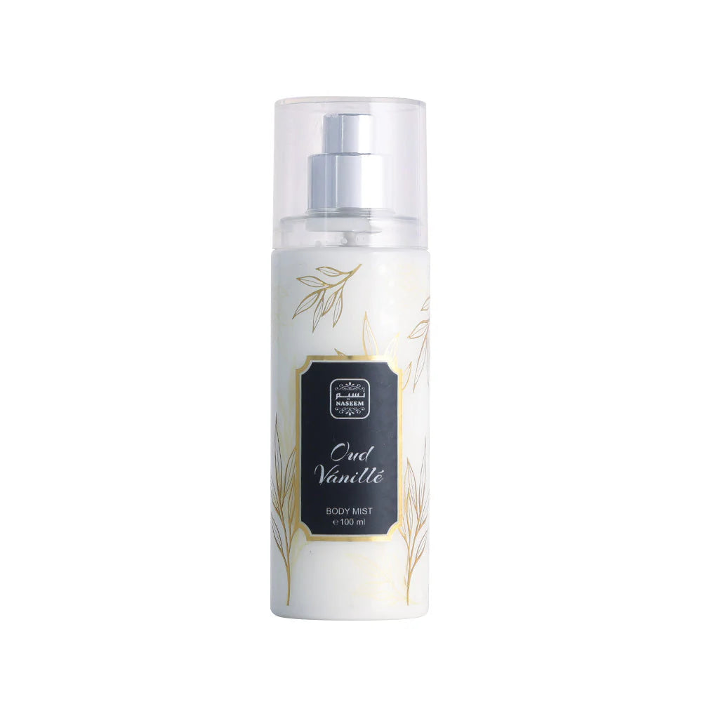 Oud vanille body mist