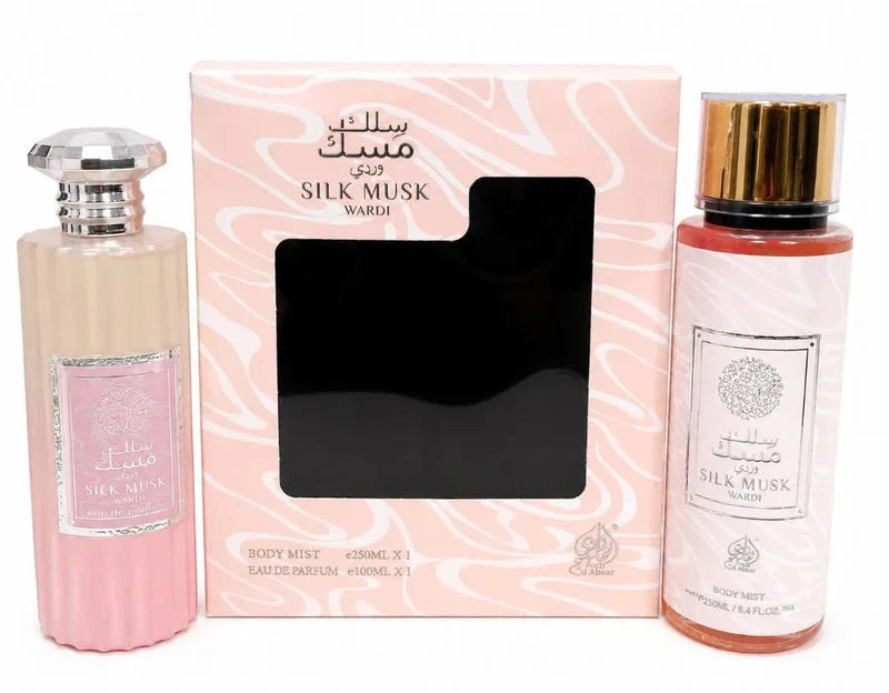 Wadi Al Khaleej Silk Musk Wardi Gift Set
