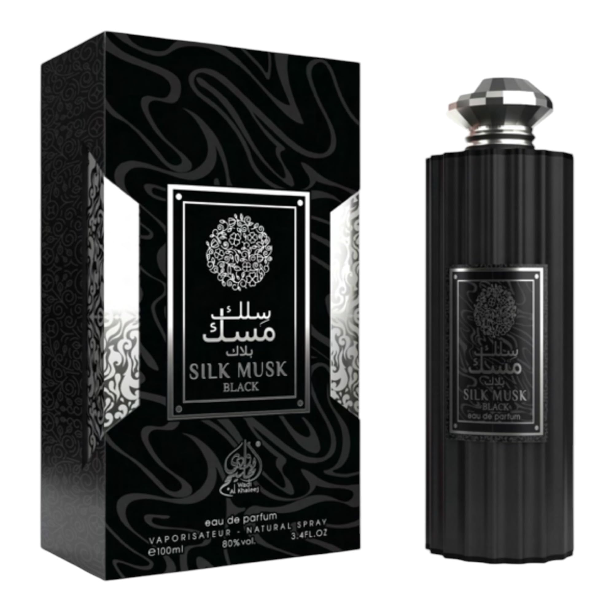SILK MUSK BLACK Eau de Perfume For Unisex By Wadi Al Khaleej