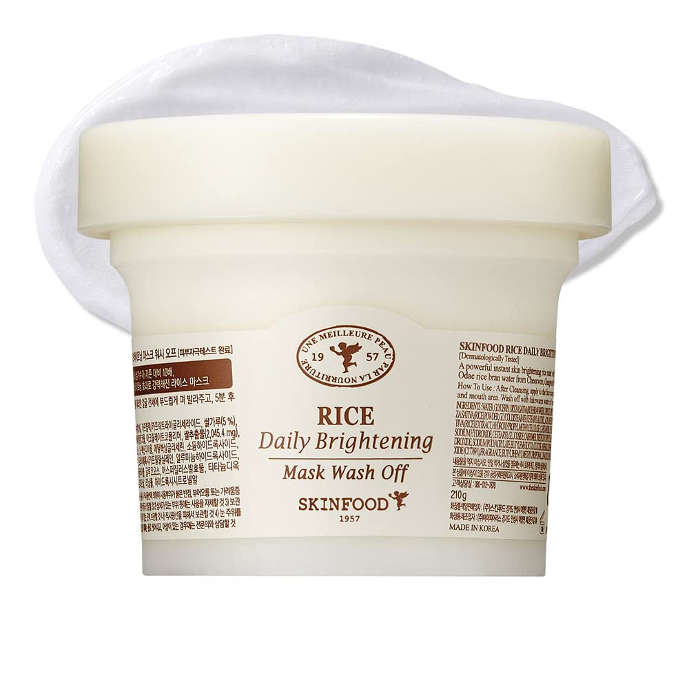 Skinfood Rice Daily Brightening Mask Wash Off