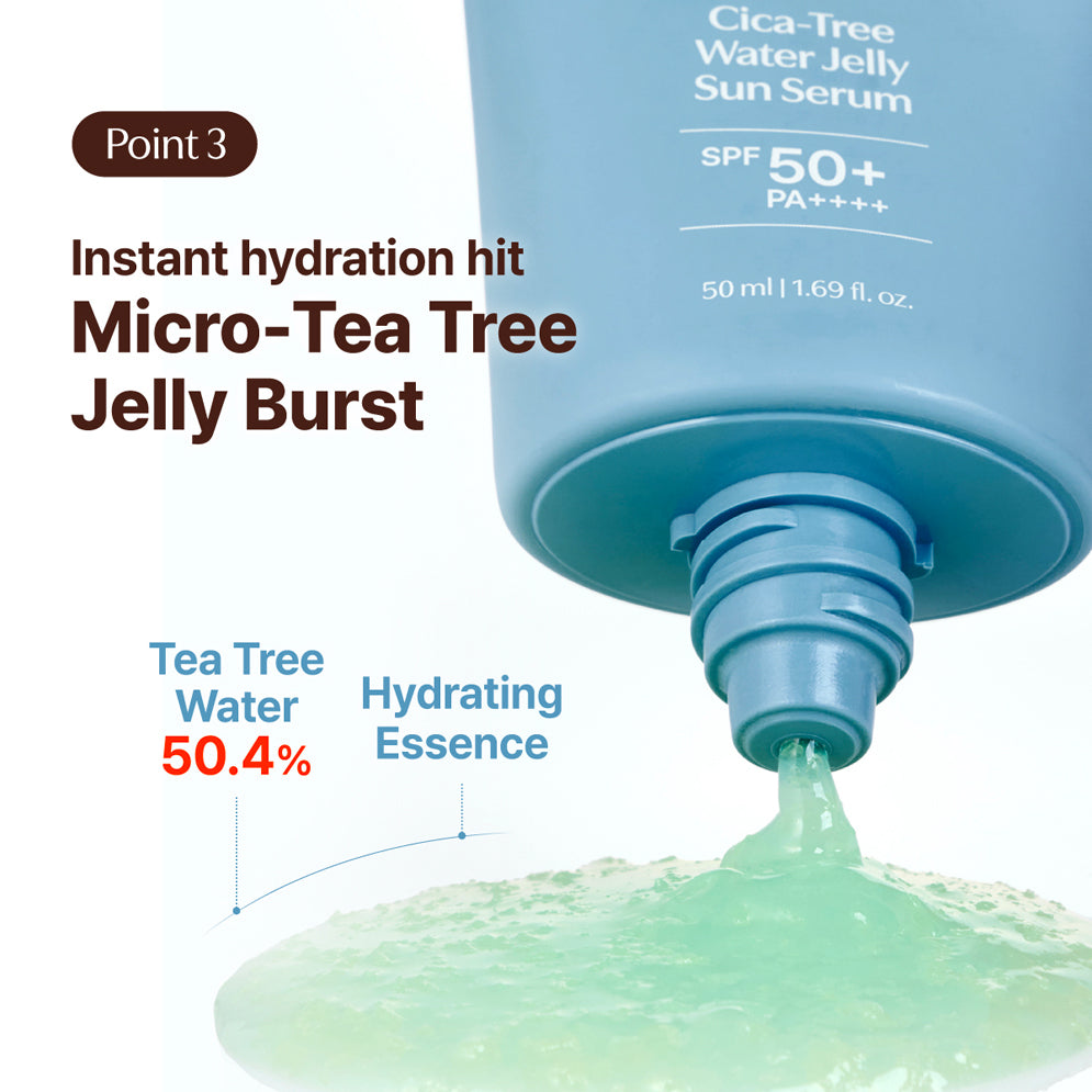 Tage Cica-Tree Water Jelly Sun Serum