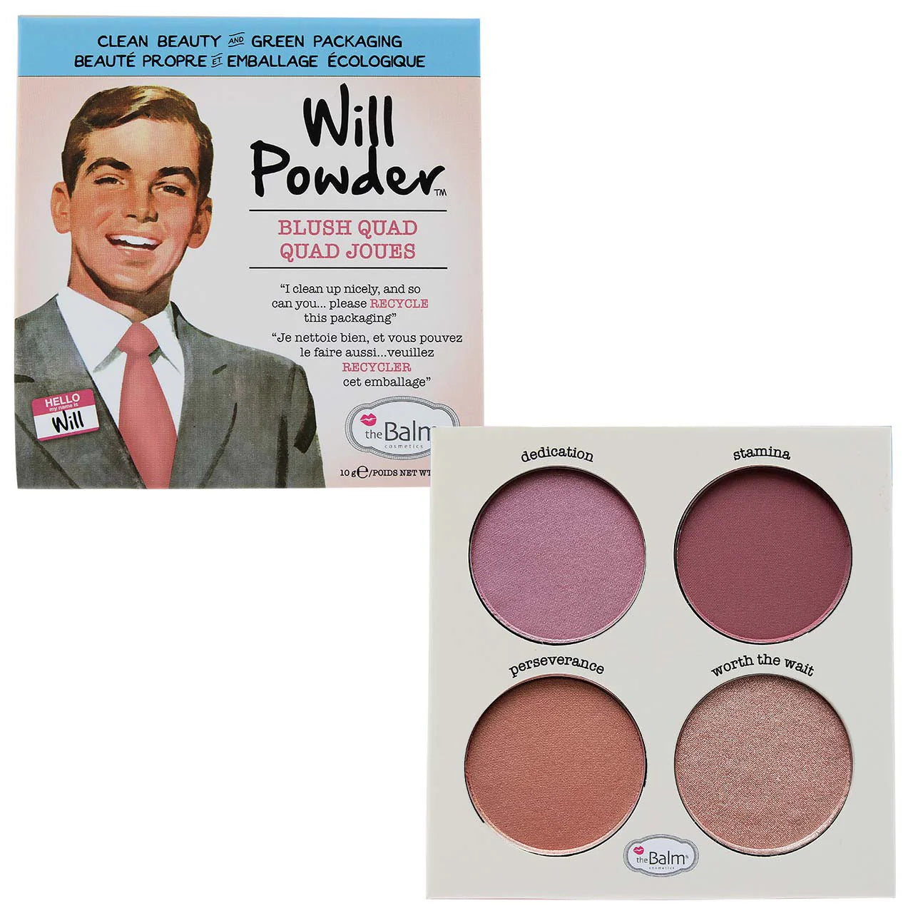 The Balm Cosmetics Will Powder Cheek Palette
