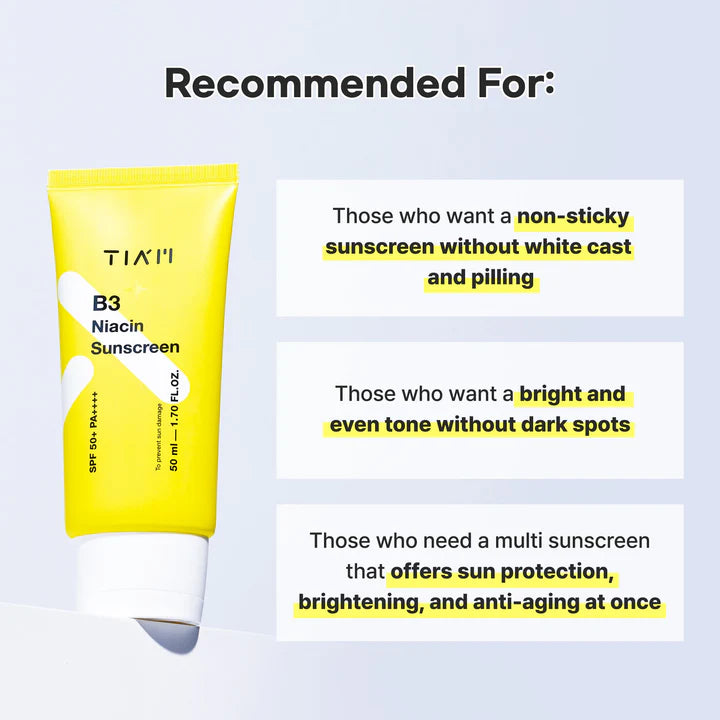 TIA'M B3 Niacin Sunscreen