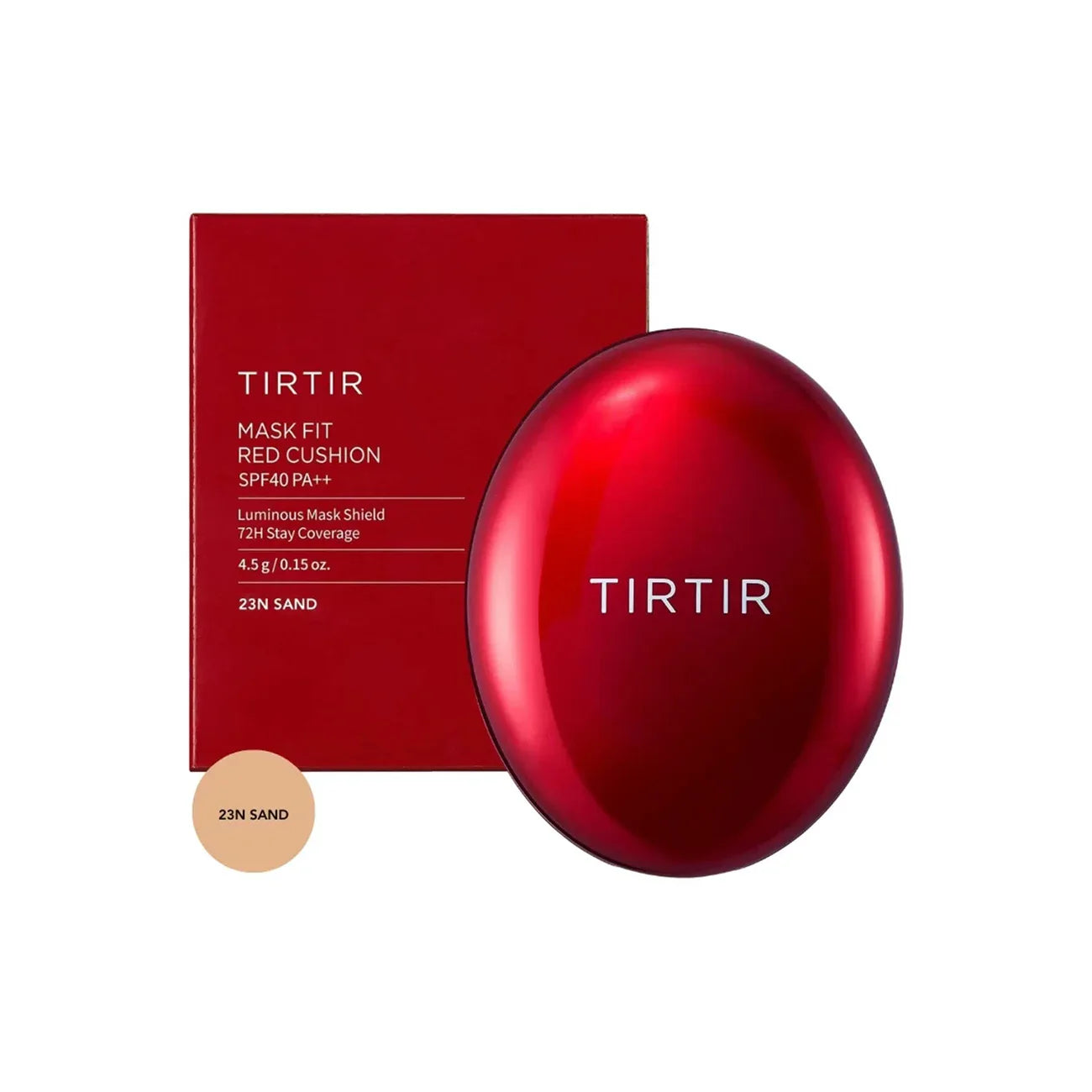 كريم أساس TIRTIR Mask Fit Red Cushion Foundation - 23N Sand