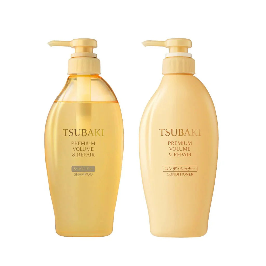 Tsubaki Premium Volume & Repair Shampoo and Conditioner Set