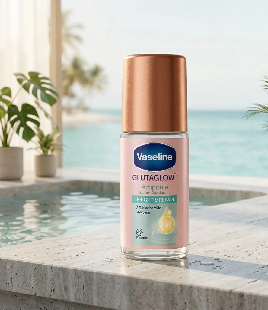 Vaseline Glutaglow Ampoule Serum Deodorant Bright and Repair