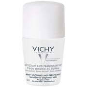 Vichy Deodorant 48Hr Soothing Anti-Perspirant Roll-On for Sensitive or Depilated