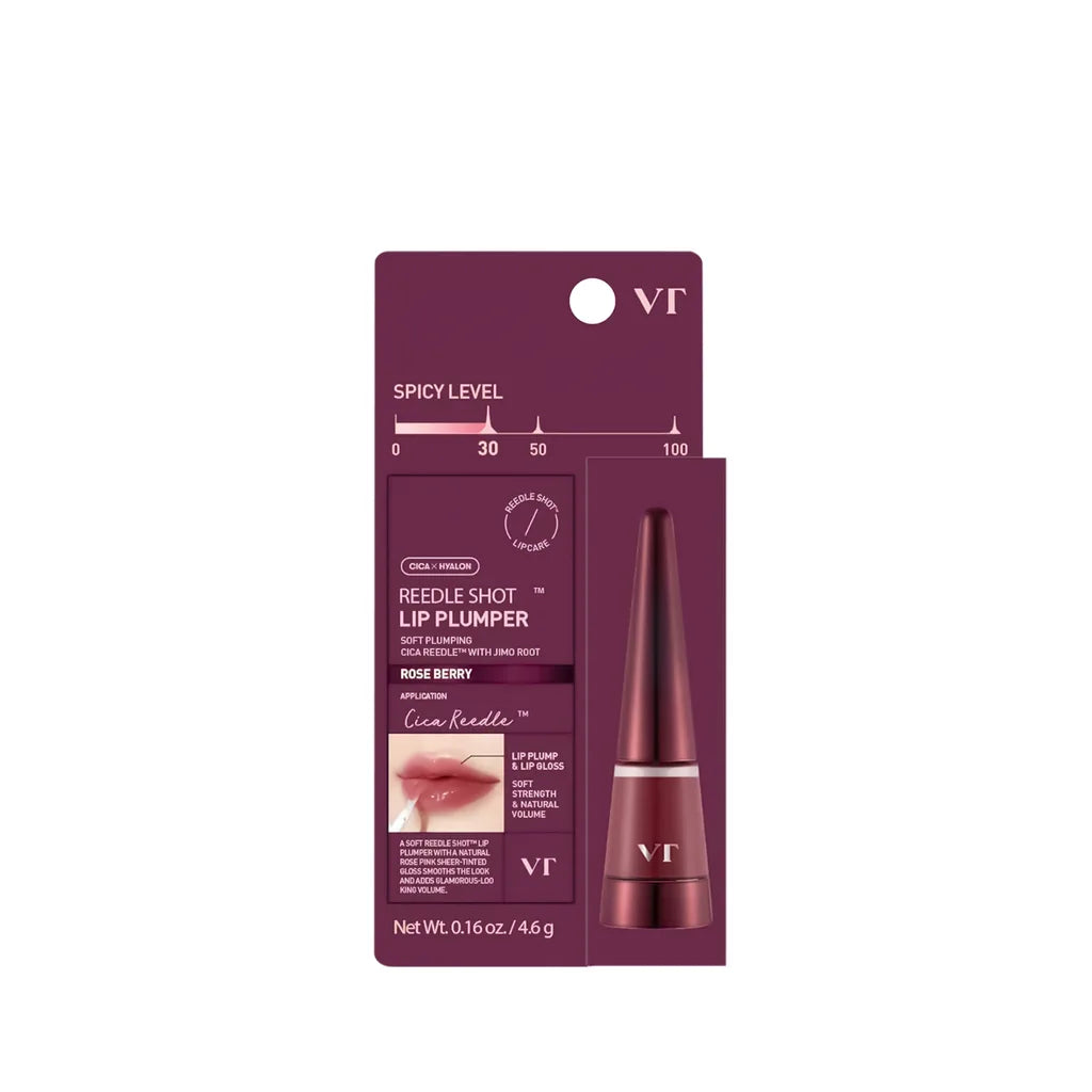 VT Reedle Shot Lip Plumper Rose Berry