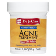 De La Cruz 10% Sulfur Ointment Cystic Acne Spot Treatment for Face and Body
