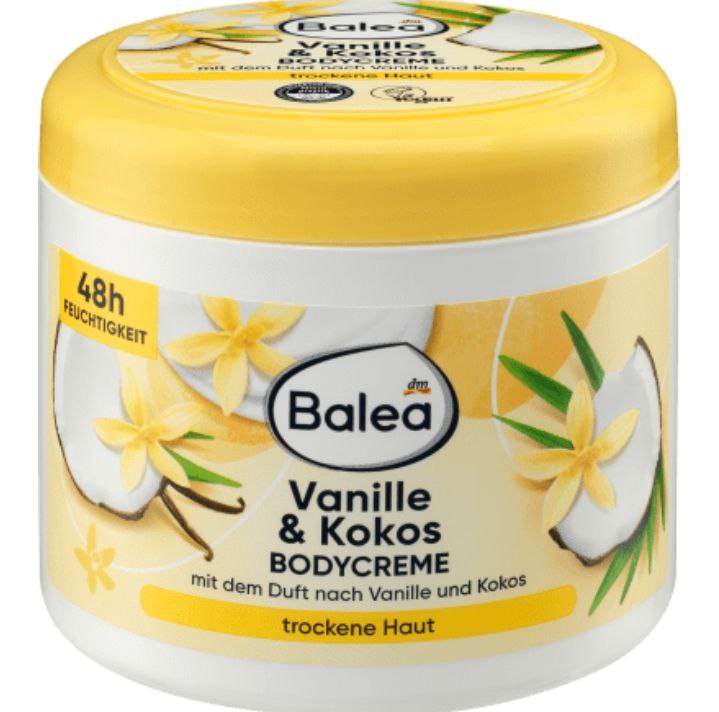 Balea Body Cream Vanilla & Coconut