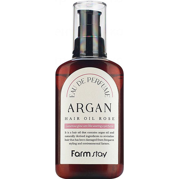 Farmstay EAU DE Perfume Argan Hair Oil Rose