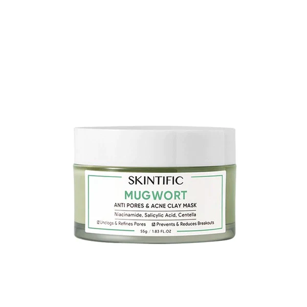 SKINTIFIC Mugwort Anti Pores & Acne Clay Mask