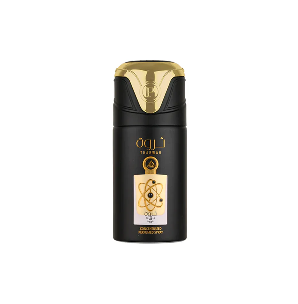 Lattafa Pride Tharwah Gold Body Spray