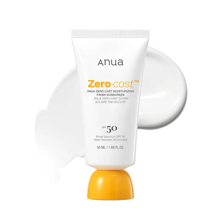 Anua Zero-Cast Moisturizing Finish Sunscreen